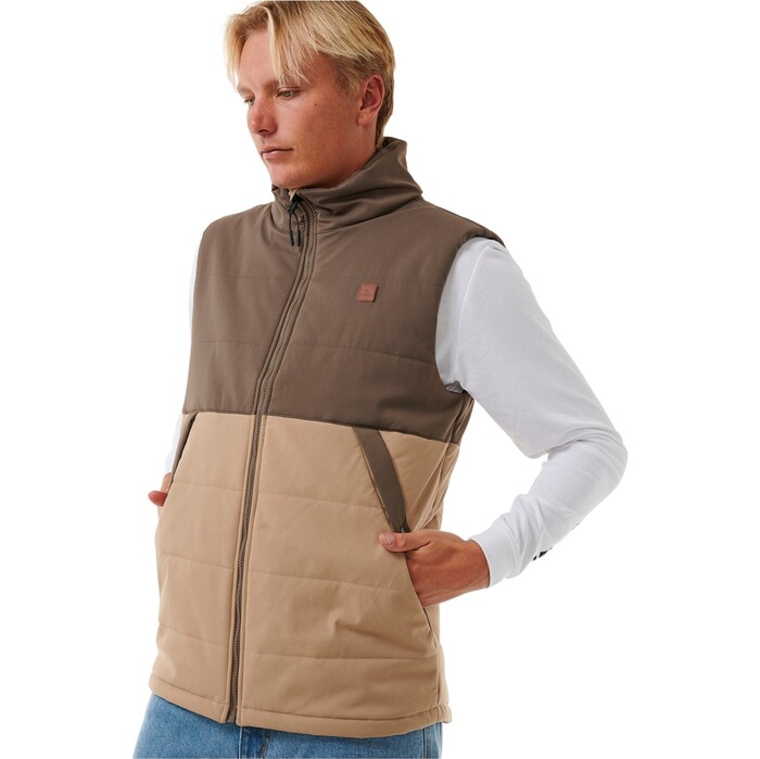 2024 Rip Curl Mens Anti Series Ridge Vest 01CMJA - Rock